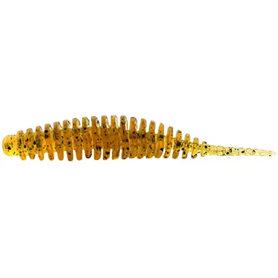 Силікон рибальський FishUP Tanta 1" 036 - Caramel/Green&Black (12шт/уп) (1862.02.47)