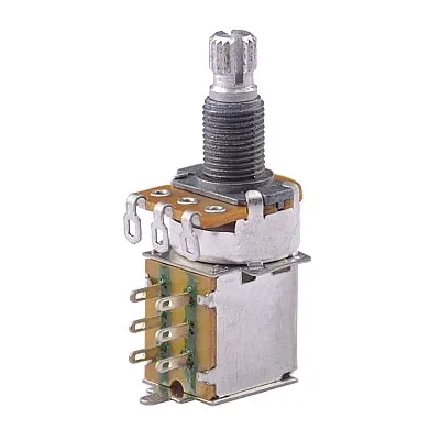 Потенціометр для гітари Paxphil Push-Pull Pot 500K Type B (H75)