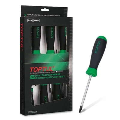 Набір викруток Toptul TORX з отвором T10-T40 (GAAE0610)