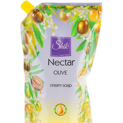 Рідке мило Shik Nectar Оливкове дой-пак 460 г (4820023367944)