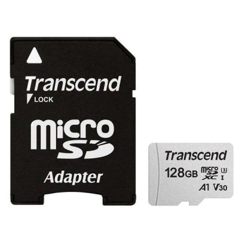 Карта пам'яті Transcend 128GB microSDXC class 10 UHS-I U3 (TS128GUSD300S-A)
