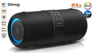 Акустична система REAL-EL X-735 Black (EL121600011)