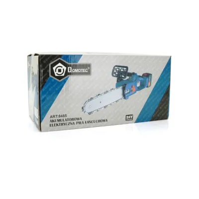 Ланцюгова пила Domotec Chain Saw 12*, 24V акумуляторна, 2xАКБ, ЗУ (Chain Saw 12/2)