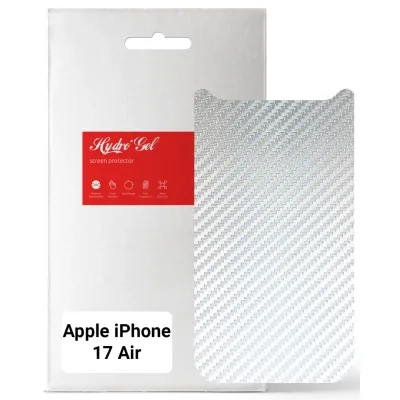 Плівка захисна Armorstandart Back panel Carbone Apple iPhone 17 Air Silver (ARM86204)