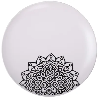 Тарілка Limited Edition Kora 20.5 см Десертна Біла (JH2068-2)