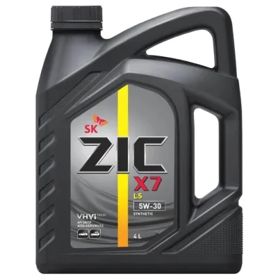 Моторна олива ZIC 5W-30 X7 LS 4л (162619)