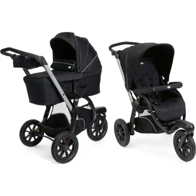 Коляска Chicco Activ3 New 2 в 1 Чорна (2900990892068) (87154.31.01)