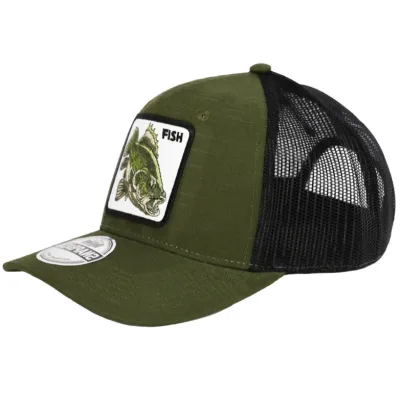 Кепка coFEE Five Panels Snap Fish армійська (SH2026.29/11)
