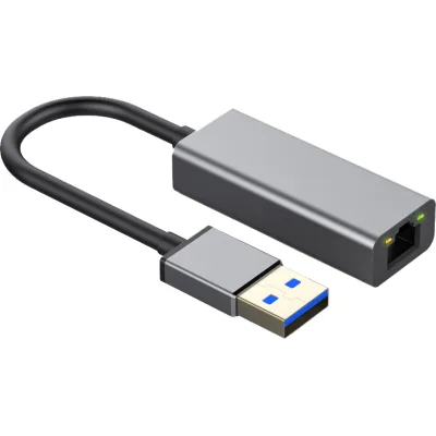 Перехідник USB 3.0 AM to RJ45 Ethernet 1000Mbps Dynamode (DM-AD-GLAN)