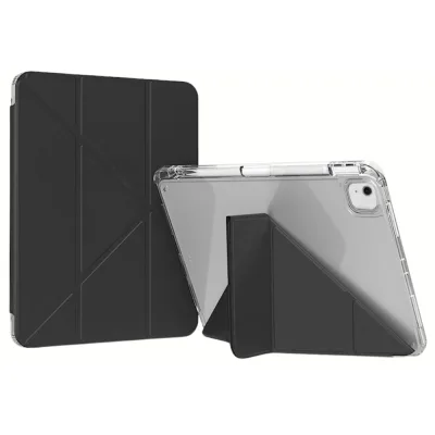 Чохол до планшета BeCover Ultra Slim Origami Transparent Apple iPad Air 13" M4 2026 Black (715287)
