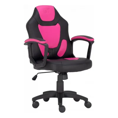 Крісло ігрове GT Racer X-1414 Black/Pink