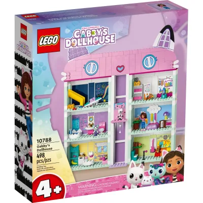 Конструктор LEGO Gabby's Dollhouse Ляльковий будиночок Ґаббі 498 деталей (10788)