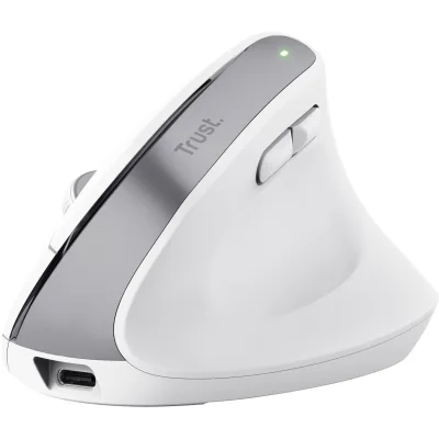 Мишка Trust Bayo+ Ergonomic Wireless/Bluetooth White (25399)