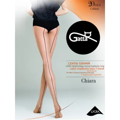 Колготи Gatta Chiara 20 Den Nero - 4 (5900042056322)