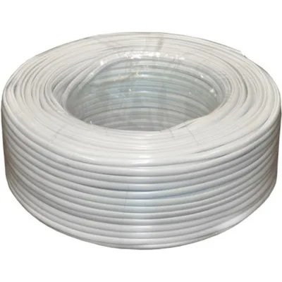 Кабель телевізійний Ritar RG6U 75 Ом 1,02мм.CU, 48x0.12m CCA, white, 100м (RT-W100-RG6U-48W 1CU)