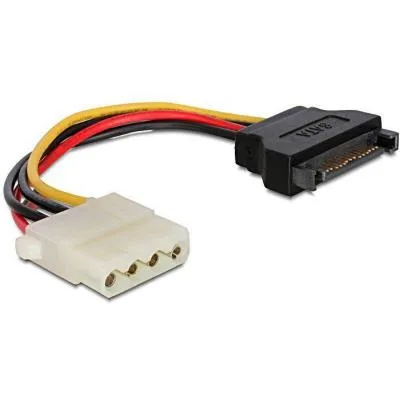 Кабель живлення SATA power 0.15m Cablexpert (CC-SATA-PS-M)