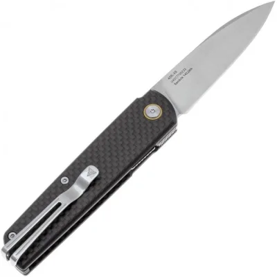 Ніж SRM 408L-KB, Black G10/Carbon, Satin (408L-KB)