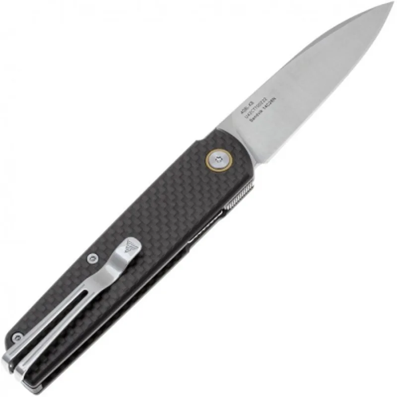 Ніж SRM 408L-KB, Black G10/Carbon, Satin (408L-KB)