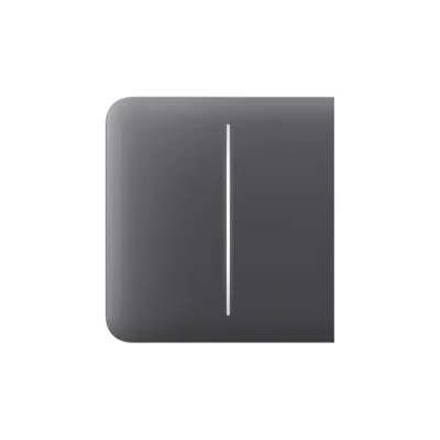 Накладна панель Ajax SideButton б/2-gang graphite