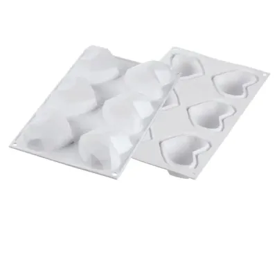 Форма для випікання Silikomart Amore Origami 74x84x h35 мм + каттер (AMORINI ORIGAMI 110)