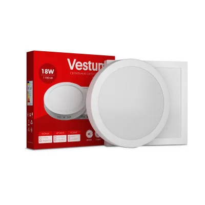 Світильник Vestum LED 18W 6000K 220V (1-VS-5307)