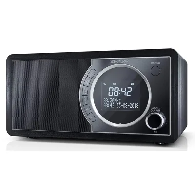 Портативний радіоприймач Sharp DR-450 Black (DR-450BK)
