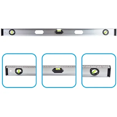 Рівень Alloid 80см, 3 капсули, 2 ручки (LD-02080)