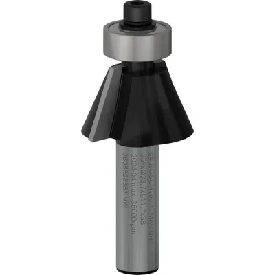 Фреза Bosch Professional фасонна, Std, S8, D23.7 В5.5, L12 25° (2.608.628.351)