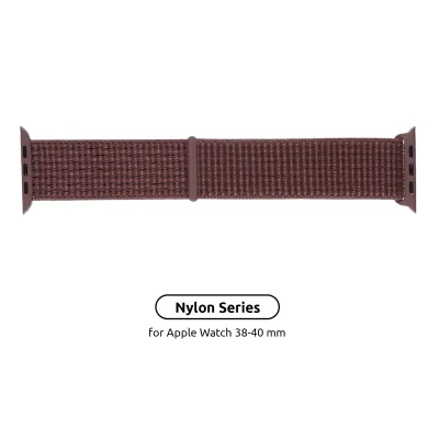 Ремінець до смарт-годинника Armorstandart Nylon Band для Apple Watch 42 (Series 11-10)/41/40/38 Smoke Purple (ARM55850)