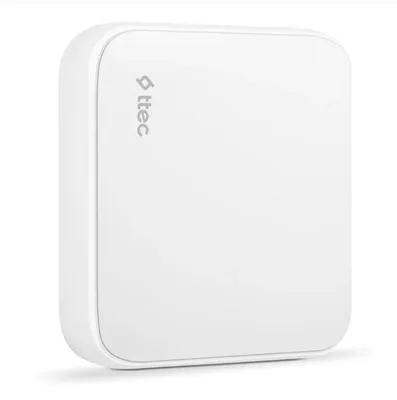 Мережевий зарядний пристрій Ttec SmartCharger Quattro GaN USB-C/USB-A 65W White (2SCG02B)