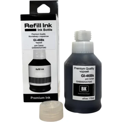 Чорнило Premium Quality Canon GI-46 170мл Black SmartFill (70264936)
