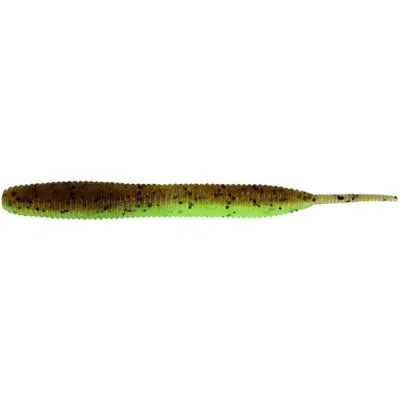 Силікон рибальський Keitech Sexy Impact 2.8" 401 Green Pumpkin/Chartreuse (1551.02.53)