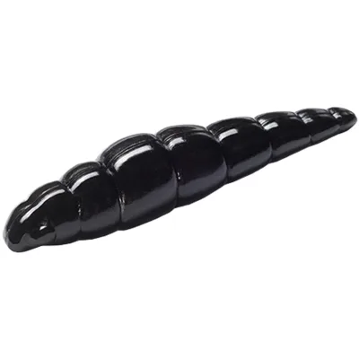 Силікон рибальський FishUP Yochu 1.7" 101 - Black, cheese taste (8шт/уп) (1864.00.31)