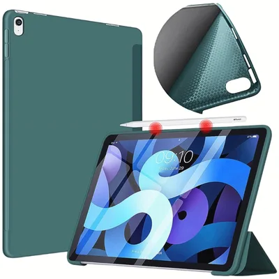 Чохол до планшета BeCover Tri Fold Soft TPU Silicone Apple iPad Air 11" M4 2026 Dark Green (715236)