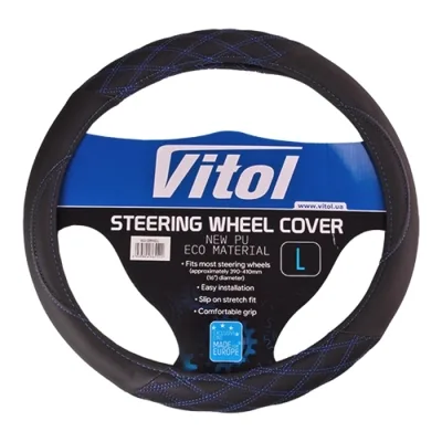 Чохол на руль VITOL L чорн (VLU-2211002 L)