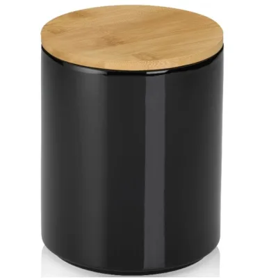 Ємність для сипучих продуктів Kela Cady 1,7 л Black (15275)
