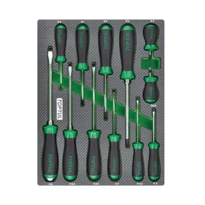 Набір викруток Toptul у ложементі 12шт. (GEB1203)