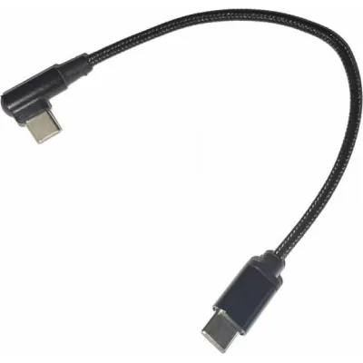 Дата кабель USB-C to USB-C 0.2m 90° corner Cablexpert (CC-USB2-CMCML-0.2M)