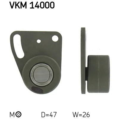 Ролик натягувача ременя SKF VKM 14000