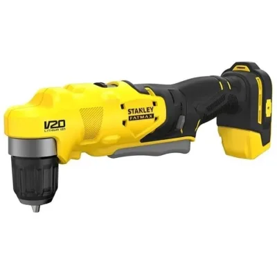 Дриль Stanley кутова FATMAX® V20, Li-lon 18V, 45 Нм, 0-600/1900 об/хв (без АКБ та ЗП) (SFMCD750B)
