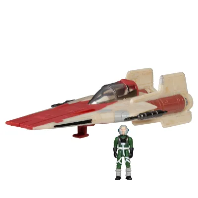 Фігурка Star Wars Small Vehicle Транспорт та фігурка A-Wing 7.5см (SWJ0079)