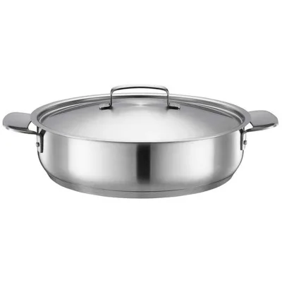 Сотейник Fiskars Norden глибокий з кришкою 28 см (1067635)