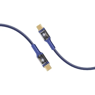 Дата кабель USB-C to USB-C 1.2m Promate (lucidline-cc120.navy)