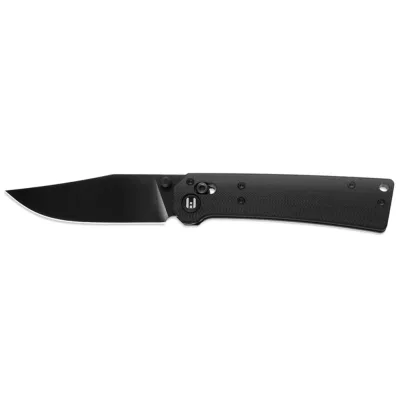 Ніж Hightron Pathwright, 14C28N, G10, чорний, чорний клинок (HK03BLK)
