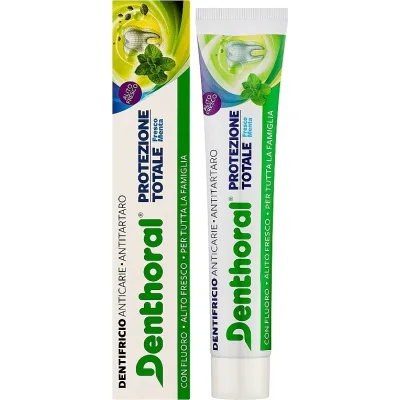 Зубна паста Denthoral Dentifricio Total Protection Комплексний захист 75 мл (8002185041559)