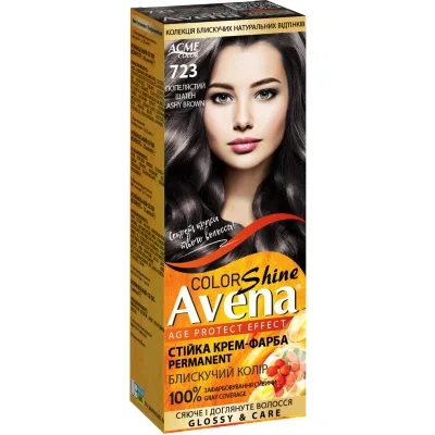 Фарба для волосся Acme Color Avena Shine Color Стійка 723 - Попелястий шатен (4823115502605)