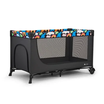 Дитячий манеж Kinderkraft Joy 2 Happy Shapes (5902533925599)