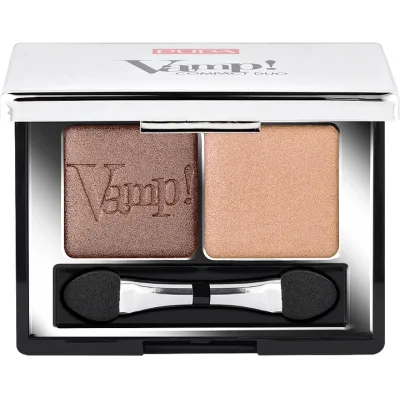Тіні для повік Pupa Vamp! Compact Duo Eyeshadow 04 - Bronze Amber (8011607237982)