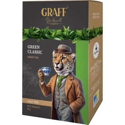 Чай Graff Green Classic листовий 80 г (gr.11921)