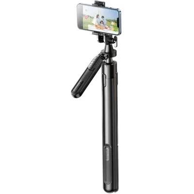 Монопод для селфі RTAKO трипод ZP220 Pro Ultra-Wide Angle Selfie Stick Black (6942063213376)